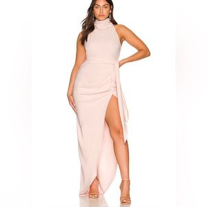 Amanda Uprichard x REVOLVE Cedar Gown in Blush